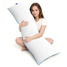 YZ HOME Long Body Pillow for Adults - Firm Body Pillow Insert with Shredded
