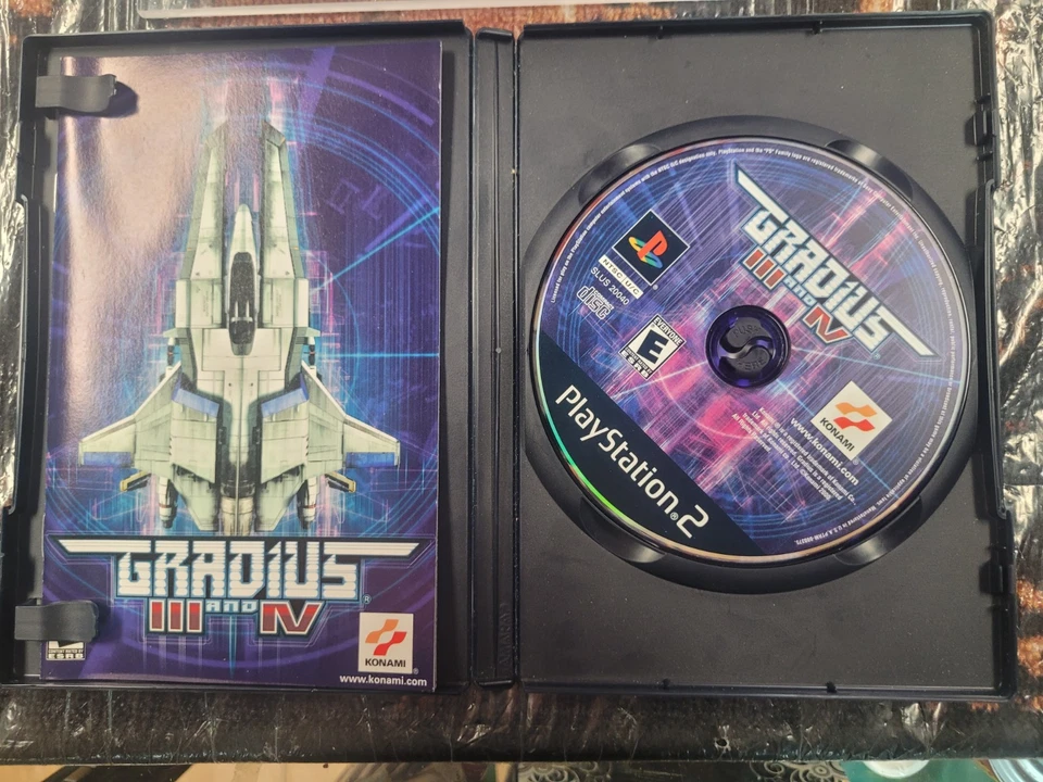 Gradius III and IV Ps2 CIB EN Tested Free Shipping in Canada !! - Image 3 of 4
