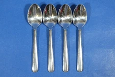 4 x Retroneu Image Stainless Oval Soup Spoons 7 ¼” Korea