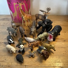 Vintage Animal Bundle x20 AAA ELC - Various Zoo hippo chimpanzees kangaroo Etc