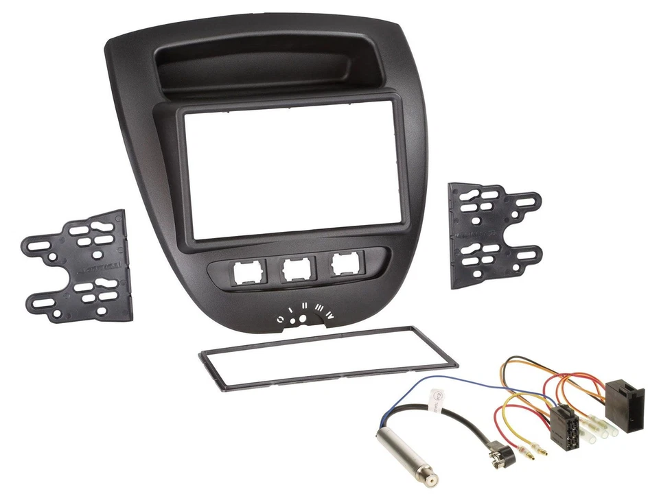 JVC USB Bluetooth MP3 DAB 2DIN Autoradio für Peugeot 107 Citroen C1 Toyota Aygo - Bild 3 von 4