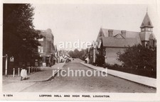 Loughton Lopping Hall & High Road Essex Posted 1912 Vintage Real Photo Postcard