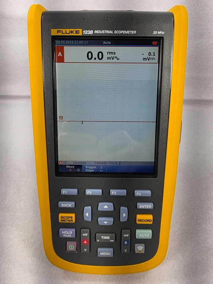 FLUKE 123B Industrial Scopemeter Oscilloscope 20 MHZ - Image 4 of 4