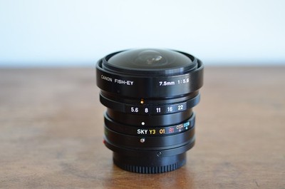 Canon FD Circular Fisheye Lens Rare Australia