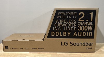 LG Soundbar for TV 2.1 ch. with Bluetooth S40T for sale online | eBay