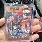SAGE 1999 James Posey Rookie Autograph #A41 Xavier Musketeers Basketball