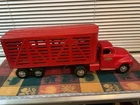 Vintage Tonka 1950s Livestock Semi Truck and Trailer - Nice