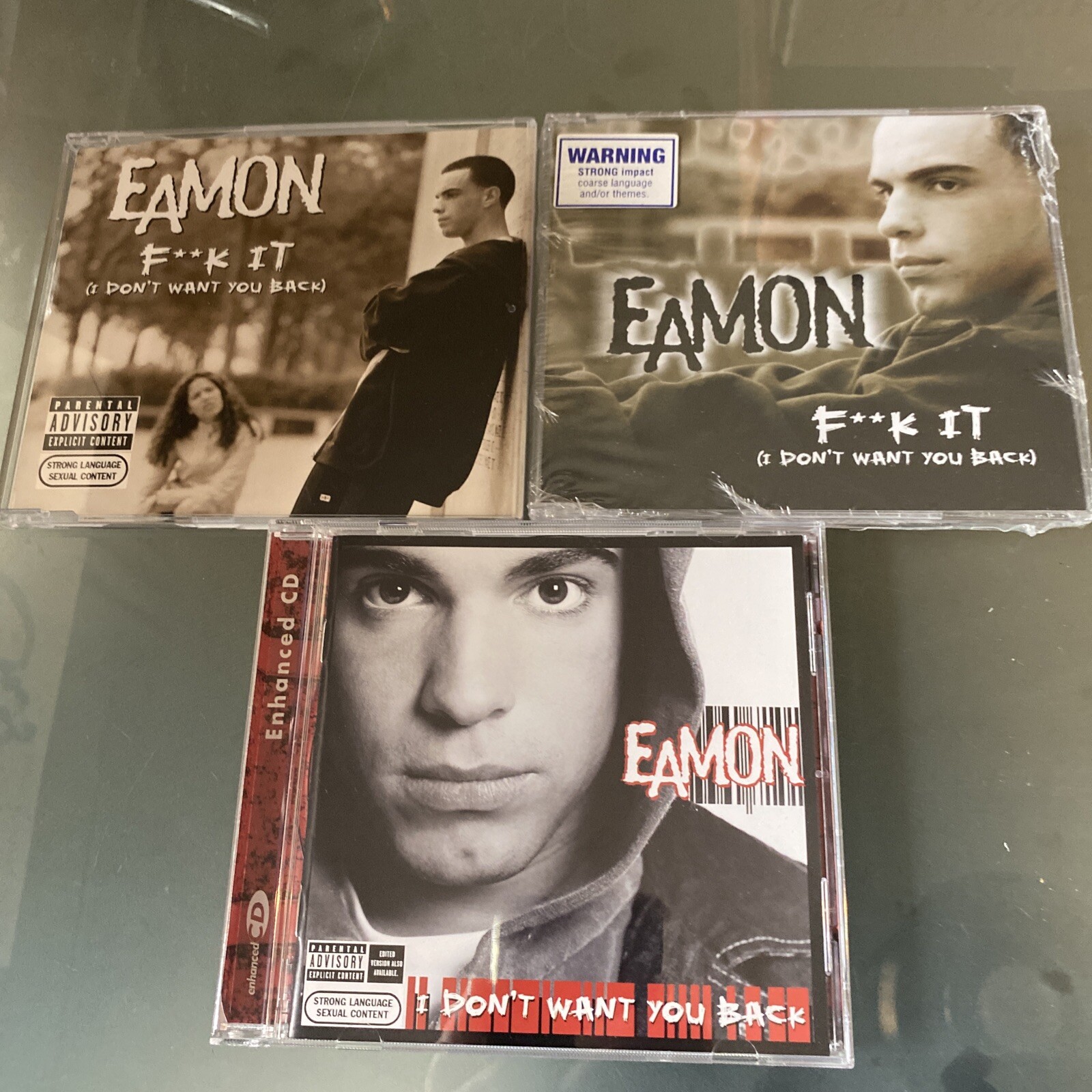 Eamon IMPORT LOT - Fk It I Don't Want You Back 3 UK CD LOT