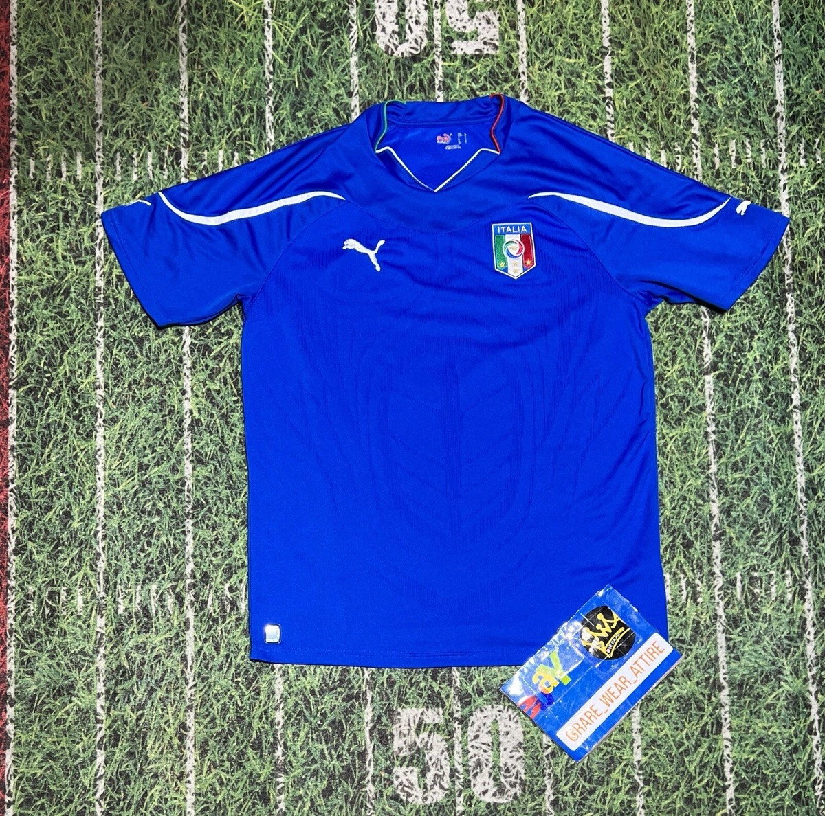 PUMA イタリア代表ユニフォームDRYCELL PUMA Italy FIGC 22-23 Replica Away Soccer Jersey White