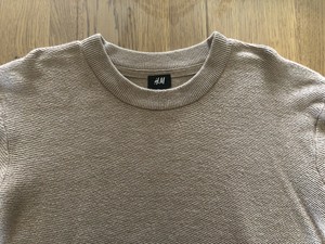 Pull beige homme H&M Taille XL