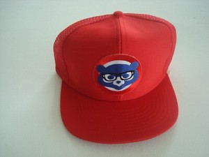 CHICAGO CUBS TRUCKER 90S GOLF BEACH SNAPBACK HAT CAP VINTAGE S4
