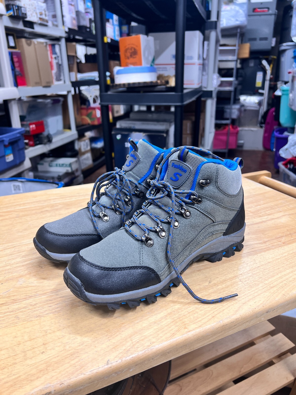 Fashion Men Women Sz 44 (10.63 in) Hiking Shoes Outdoor Lace Up Sneakers Waterpr