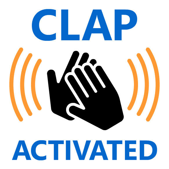 120 Pcs Voice Clap Motion Activated Stickers Prank Stickers Funny Joke  Labels 2*4 Inch - AliExpress