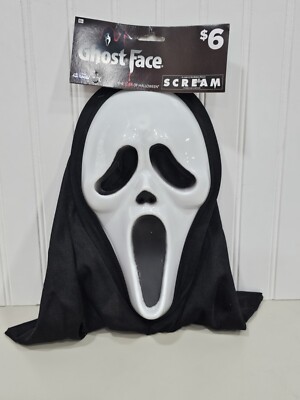 Scream Ghost Face Adult Mask Fun World Easter Unlimited Halloween Costume