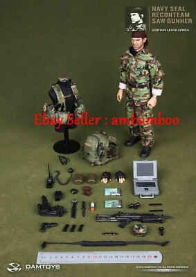 ミリタリー NAVY SEAL RECONTEAM SAW GUNNER Perfect Damtoys 93012 Navy Seal Reconteam Saw Gunner In