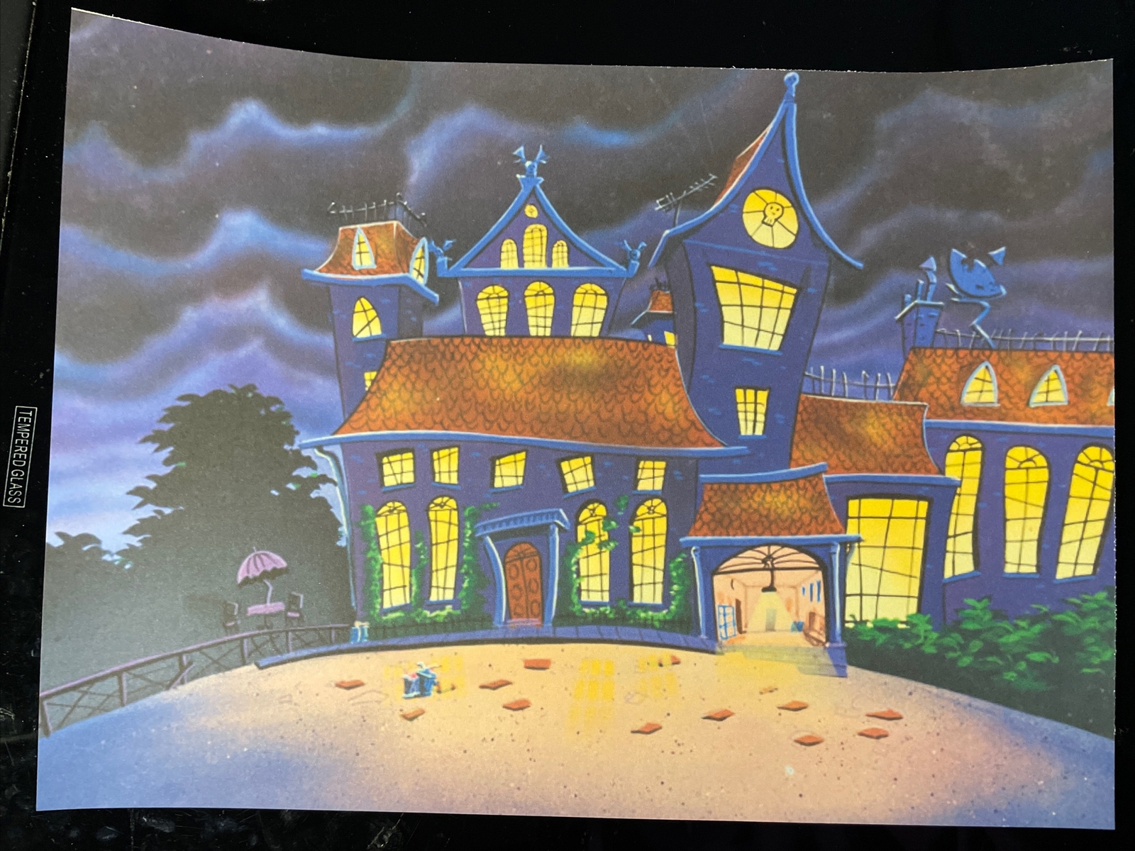 Beetlejuice Animation Cel Backgrounds Cartoon art Vintage Tv Show Art