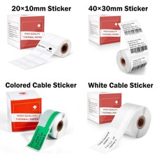 Jewelry Tag Price Sticker Thermal Paper Self-Adhesive Label for Phomemo M110M220