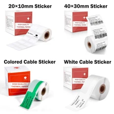 Jewelry Tag Price Sticker Thermal Paper Self-Adhesive Label for Phomemo M110M220