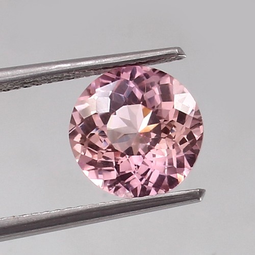 Saphir Padparadscha De Ceylan Naturel 5,75 Carats - Ovale, Couleur Pêche-orange, Certifié AGSL