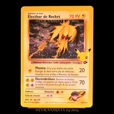carte Pokémon Électhor de Rocket 15/132 #2 EB07.5 - Célébrations NEUF FR