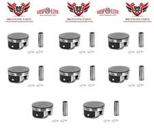 (8) Silvolite Pistons for Chrysler Dodge Jeep Mopar 6.1 370 Rt Hemi 2005 - 2010