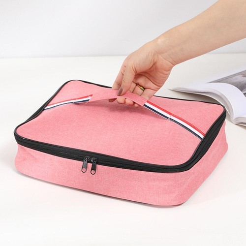 Square Waterproof Insulation Bag Food Thermal Bag Lunch Bag Picnic Food Storage - Picture 10 of 14