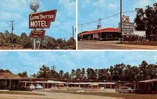 Longview Texas Globtrotter Motor Hotel Multiview Vintage Postcard K35792