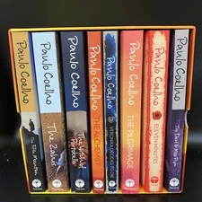 Paulo Coelho The Deluxe Collection Box Set 8 Paperbacks Slipcase Missing 1 Read