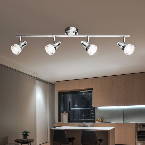 Deckenlampe Deckenleuchte Spotleiste Verstellbar Led Wohnzimmerlampe L 68,5 Cm-image
