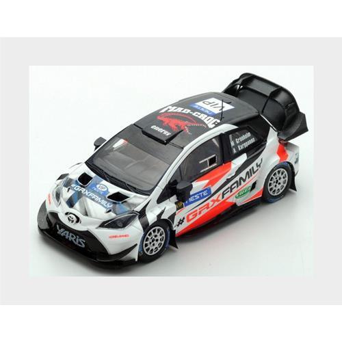 ミニカー Spark 1/43 Toyota Yaris WRC VIP Gronholm 1:43 Spark Toyota Yaris Wrc #0 Presentation Version Vip