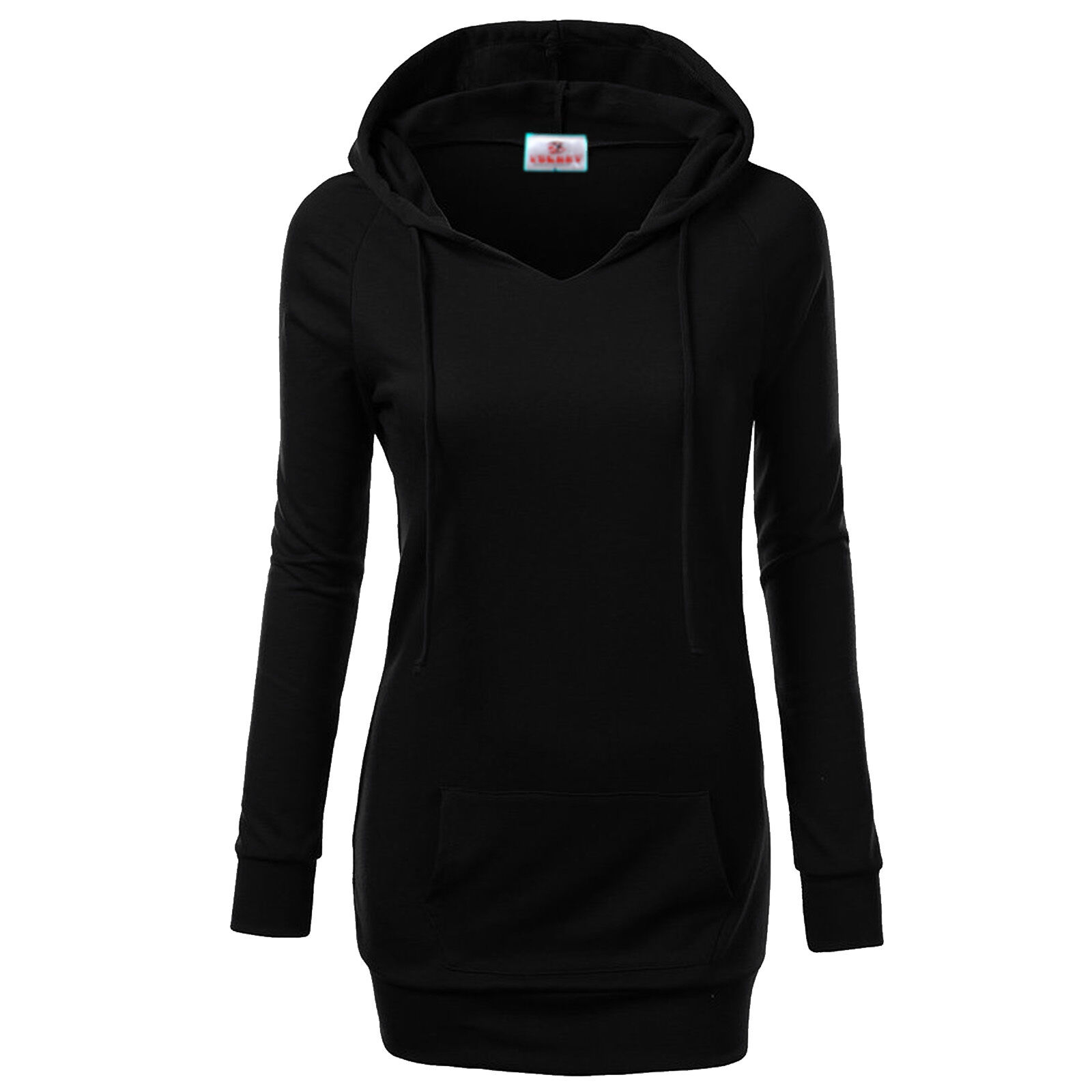 Women s Casual Zip Up Hoodies Coat Pocket Tunic Sweatshirt  