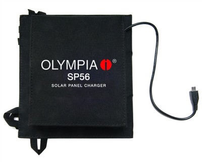 Olympia Sp56 Solar Panel Charger - 5.60 W, 5V DC Output Voltage, NOS