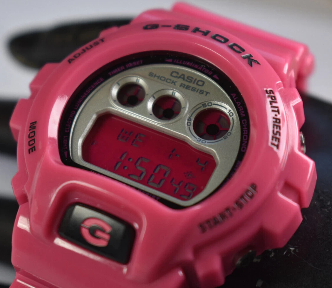 Casio G-Shock DW-6900CS-4 (1289) Pink Men's Watch NEW BATTERY!