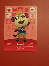 TAMMI ANIMAL CROSSING AMIIBO SERIES 3 CARD #260 TRACKED AU POST geniuine