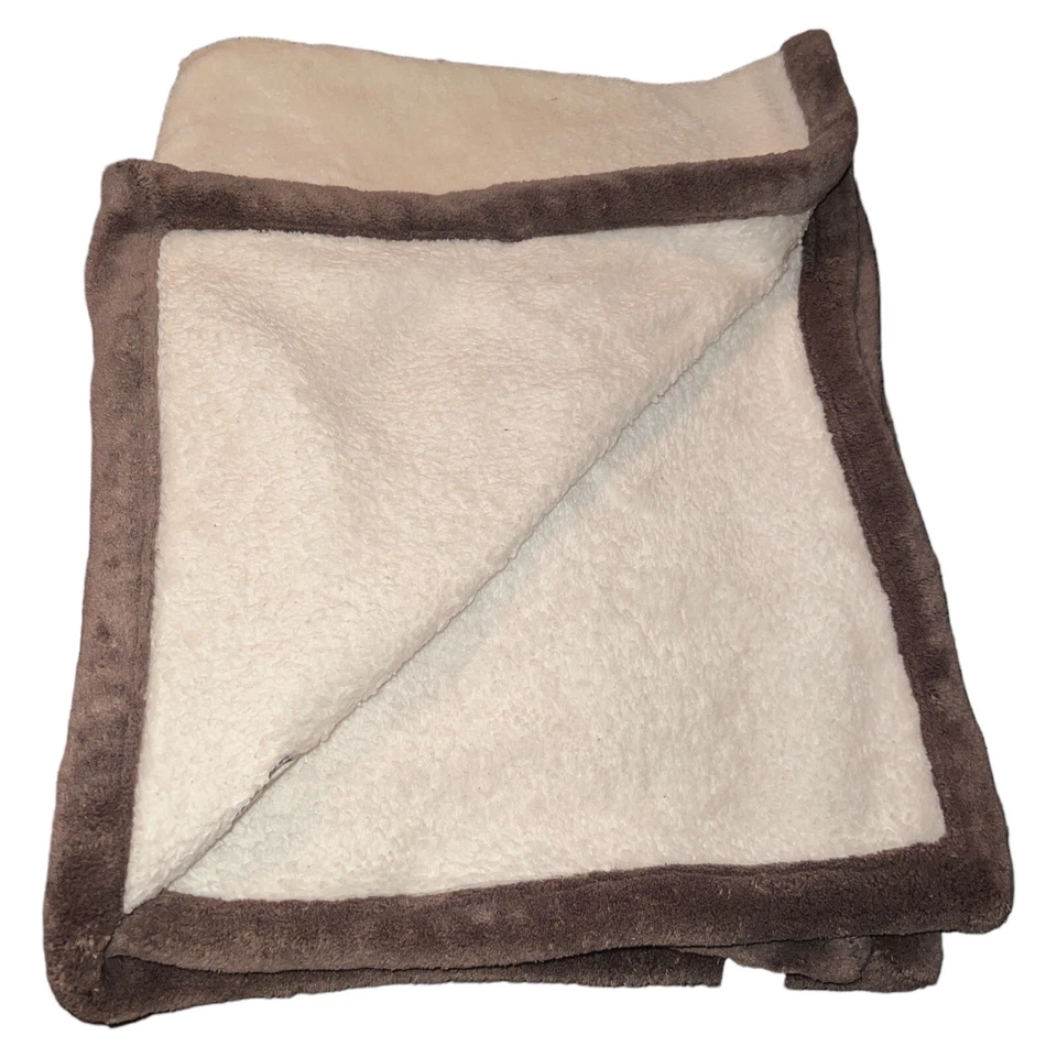 Cobertor de bebê Kidsline Winnie The Pooh pelúcia lã creme marrom leitão - Imagem 3 de 4