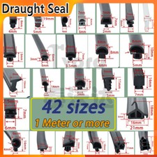 Bubble Gasket Seal Flipper Window & Door uPVC Double Glazing Rubber Draught Seal