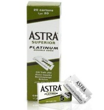 100 X Astra Superior Double Platinum Edge Saf...