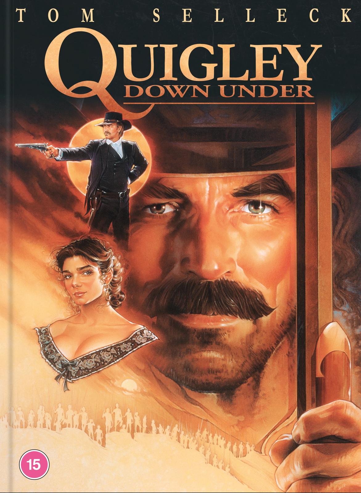 Quigley Down Under (Blu-ray) Roger Ward Alan Rickman Tom Selleck Tony Bonner