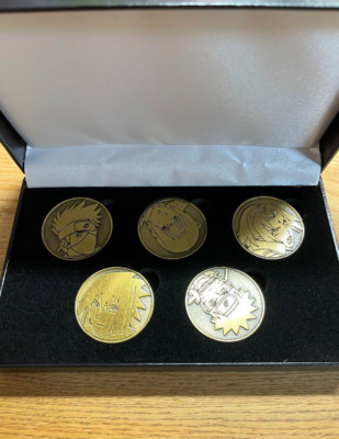 NARUTO locally purchased 10medal set not sold online　  Limited rare