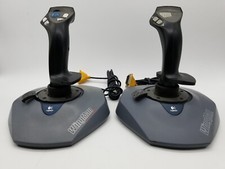 Vintage Logitech Wingman Extreme J-ZA10 and Wingman Attack J-Yb11 Joysticks