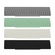 Kitchen Faucet Sink Splash Guard Silicone Drain Pad Water Catcher Tray Slip Mat