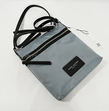 NWT MARC By Marc Jacobs M0010065 Nylon Shoulder/Crossbody Bag in Dolphin Blue