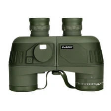 SVBONY 7x50mm Marine Binoculars Waterproof with Rangefinder Compass for Hunting
