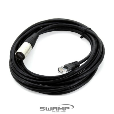 SWAMP KF-RJ001 Cat5e Cable RJ45 Single XLR-Style Shell Connector - 5m