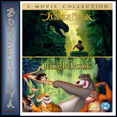 THE JUNGLE BOOK 1 & 2 - 2 MOVIE COLLECTION *BRAND NEW DVD BOXSET
