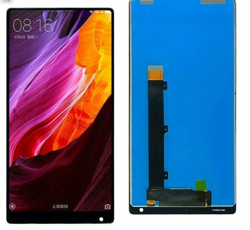 MOBILE GURU Für Xiaomi Mi Mix1 NEU LCD Display Full Touch Screen kein Rahmen Schwarz glas DE