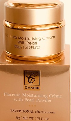 CHARIS Placenta Moisturising Crème 50g Charis Placenta (Stem-Cell) Moisturizing Cream with Pearl Powder
