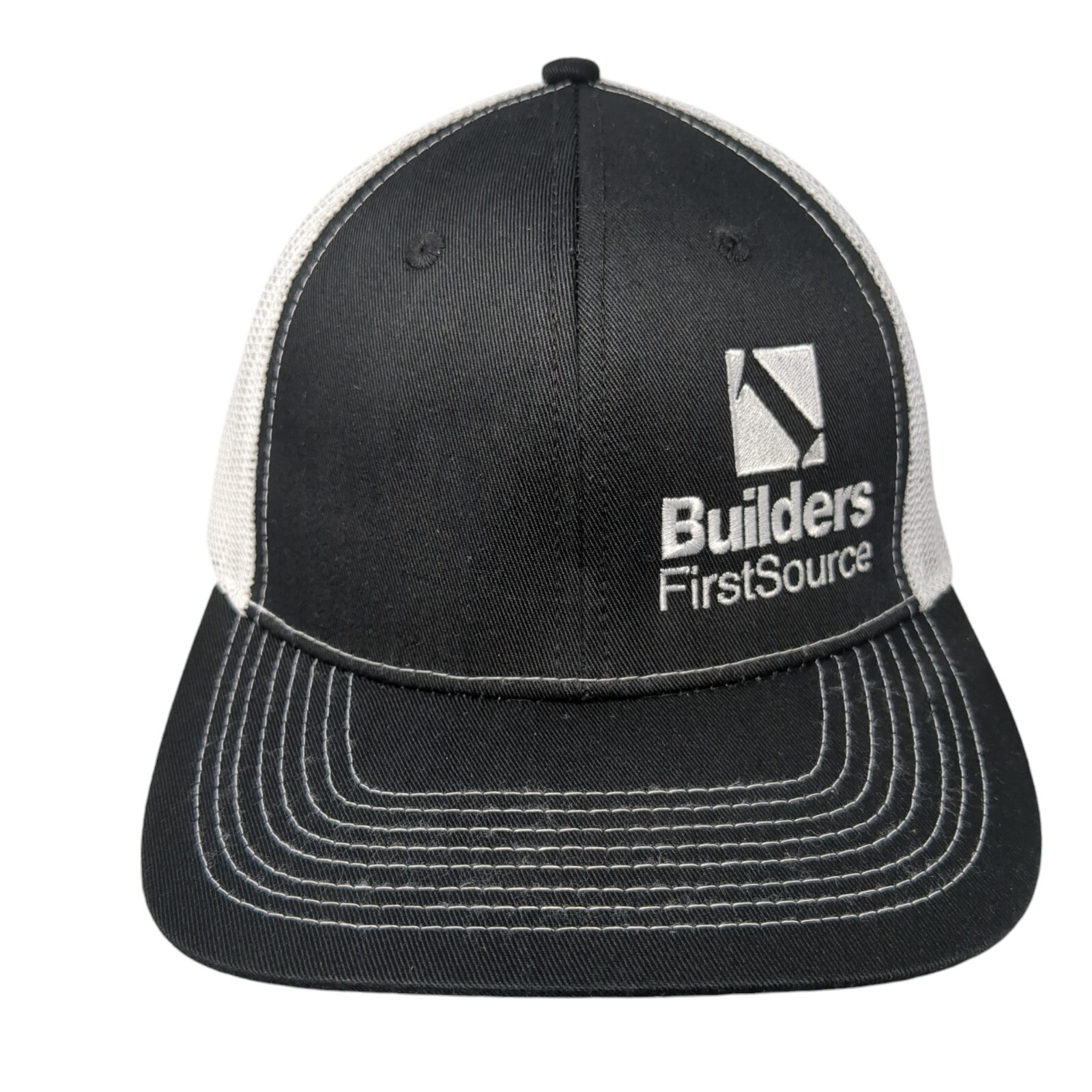 Builders First Source Snapback Trucker Hat Black … - image 1
