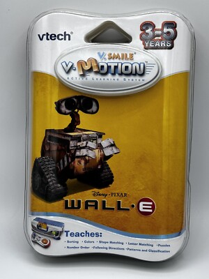 VTech VSmile VMotion Active Learning System Disney Pixar WALL-E Game 3-5 Yrs New