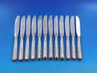 Candlelight by Towle Sterling Silver Butter Spreader HH modern Set 12pcs 6 1/4"